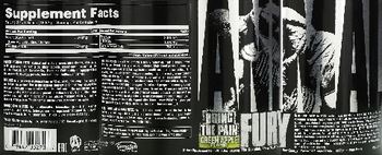 Animal Fury Green Apple Flavor - supplement