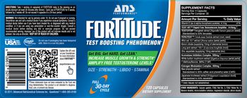 ANS Performance Fortitude - supplement
