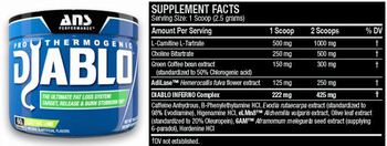 ANS Performance Pro Thermogenic Diablo Electric Lime - 