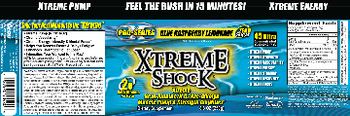 ANSI Advanced Nutrient Science Intl Xtreme Shock Blue Raspberry Lemonade - supplement