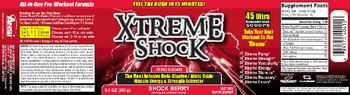 ANSI Advanced Nutrient Science Intl Xtreme Shock Shock Berry - supplement