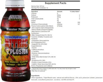 ANSI Advanced Nutrient Science Thermo Hydroxadrine Nitric Xplosion Blazing Punch - supplement