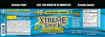 ANSI Advanced Nutrient Science Xtreme Shock Blue Raspberry Lemonade - supplement