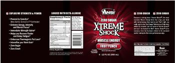 ANSI Advanced Nutrient Science Xtreme Shock Fruit Punch - supplement