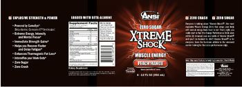 ANSI Advanced Nutrient Science Xtreme Shock Peach Mango - supplement