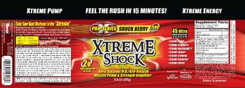 ANSI Advanced Nutrient Science Intl Xtreme Shock Shock Berry - supplement