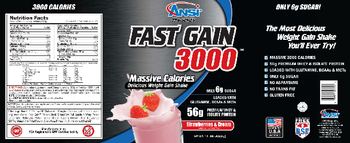 ANSI Pro-Series Fast Gain 3000 Strawberries & Cream - 