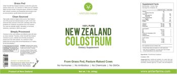 Antler Farms New Zealand Colostrum - supplement