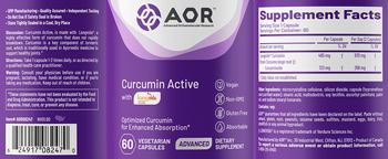 AOR Advanced Orthomolecular Research Advanced Curcumin Active - supplement