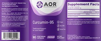 AOR Advanced Orthomolecular Research Premium Curcumin-95 - supplement
