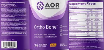 AOR Advanced Orthomolecular Research Ultra Ortho Bone - supplement