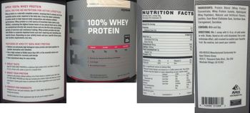 Apex 100% Whey Protein Vanilla - 