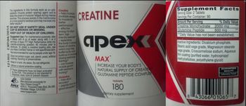 Apex Creatine Max - 