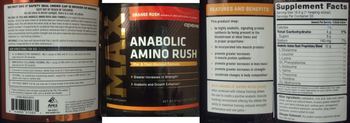 Apex Max Anabolic Amino Rush Orange Rush - supplement