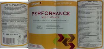 Apex Performance Multivitamin - supplement