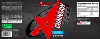 Apollon Nutrition Chainsaw Blue Bomb - supplement