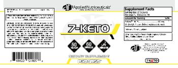 Applied Nutriceuticals 7-Keto - supplement