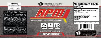Applied Nutriceuticals RPM - supplement