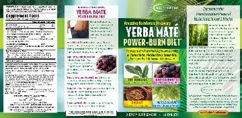 Applied Nutrition Amazing Rainforest Discovery Yerba Mate Power-Burn Diet - supplement