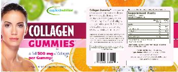 Applied Nutrition Collagen Gummies 500 mg - supplement