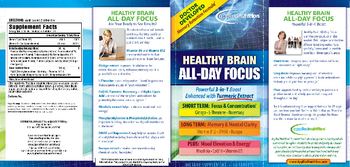 Applied Nutrition Healthy Brain All-Day Focus - supplement