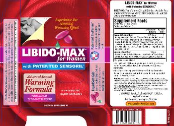 Applied Nutrition Libido-Max For Women With Patented Sensoril - supplement