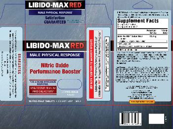 Applied Nutrition Libido-Max Red - supplement