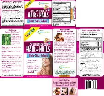 Applied Nutrition Longer Stronger Hair & Nails - supplement