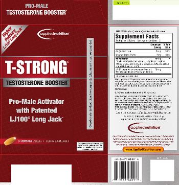 Applied Nutrition T-Strong - supplement