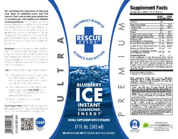 Applied Sciences Blueberry Ice - herbal supplement with b vitamins