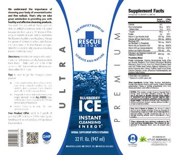 Applied Sciences Blueberry Ice - herbal supplement with b vitamins