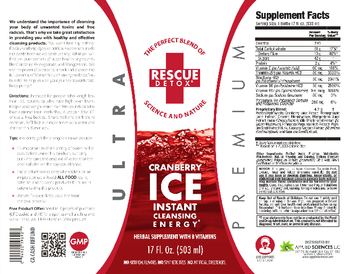 Applied Sciences Cranberry Ice - herbal supplement with b vitamins