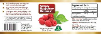Aproven Product Simply Raspberry Ketones - supplement