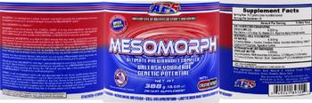 APS Mesomorph Grape Flavor - supplement