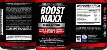 Arazo Nutrition BOOSTMAXX - supplement