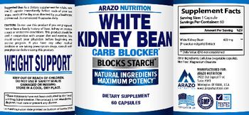 Arazo Nutrition White Kidney Bean - supplement