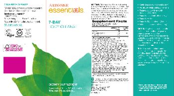 Arbonne Essentials 7-Day Body Cleanse - supplement