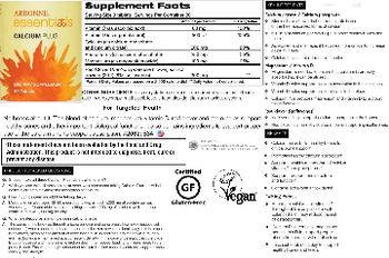 Arbonne Essentials Calcium Plus - supplement