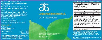 Arbonne Essentials Joint Support - supplement