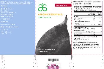 Arbonne Essentials Mind Health Cherry Lime Flavor - supplement