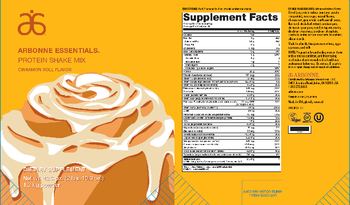 Arbonne Essentials Protein Shake Mix Cinnamon Roll Flavor - supplement