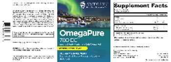 Arctic Oils OmegaPure 780 EC Natural Lemon Flavor - supplement