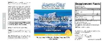 Arctic Oils OmegaPure 820 Natural Lemon Flavor - supplement