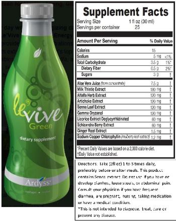 Ardyss LeVive Green - supplement