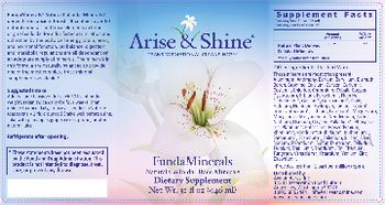 Arise & Shine FundaMinerals - supplement
