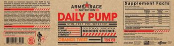Arms Race Nutrition Daily Pump Orange Twist - supplement