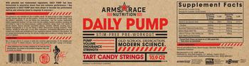 Arms Race Nutrition Daily Pump Tart Candy Strings - supplement