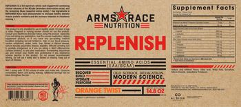 Arms Race Nutrition Replenish Orange Twist - supplement