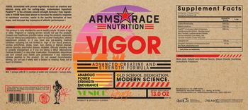 Arms Race Nutrition Vigor Venice Beach - supplement
