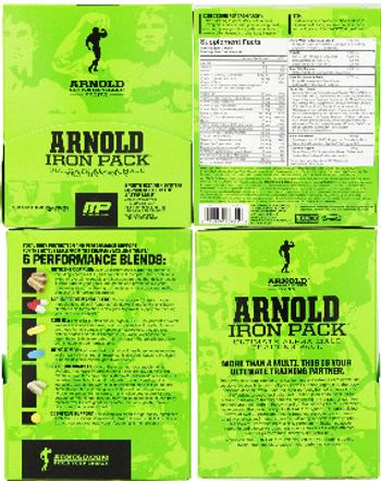 Arnold Schwarzenegger Series Arnold Iron Pack - supplement